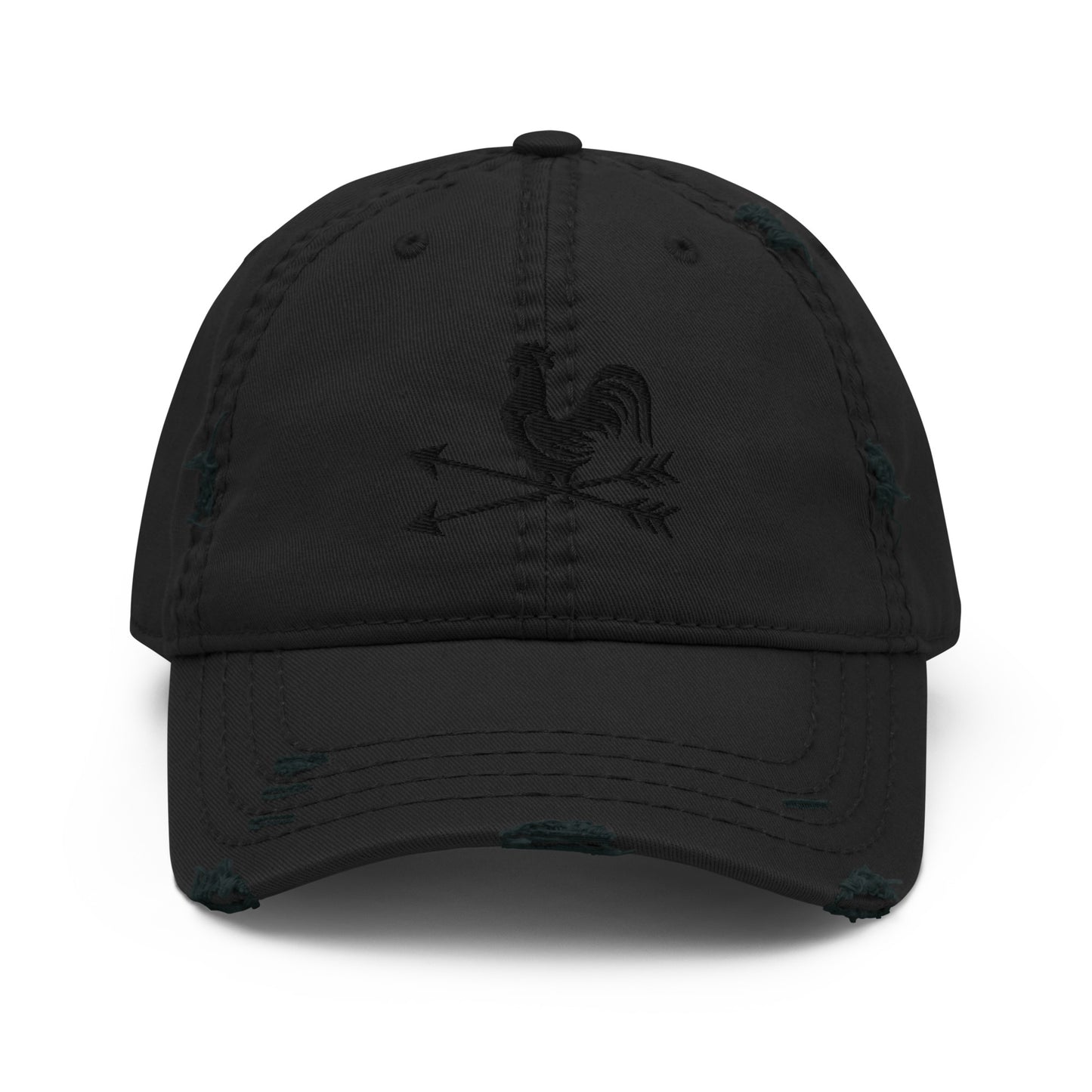 Rooster Distressed Hat