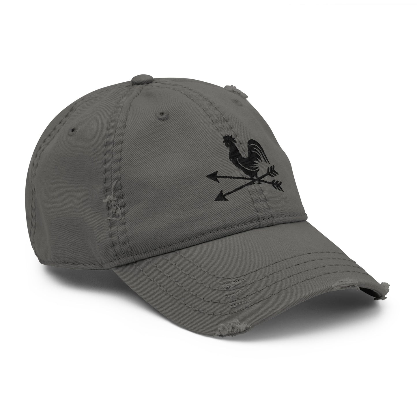 Rooster Distressed Hat