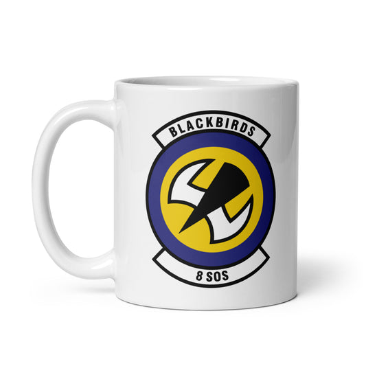 8th SOS White Mug